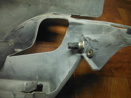 carenado tapa plástico inferior izquierdo spoiler para bmw K1200LT K1200LTC K1200LTS - Imagen 12