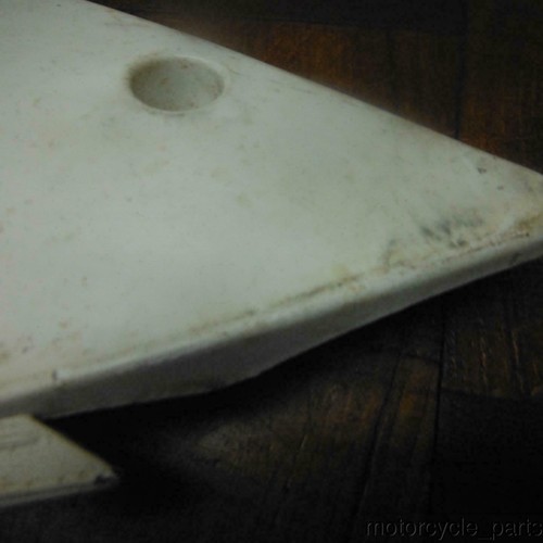 09-11 kawasaki kx450f CARBONO BLANCO IZQUIERDO DELANTERO CARÉNADO - Imagen 5