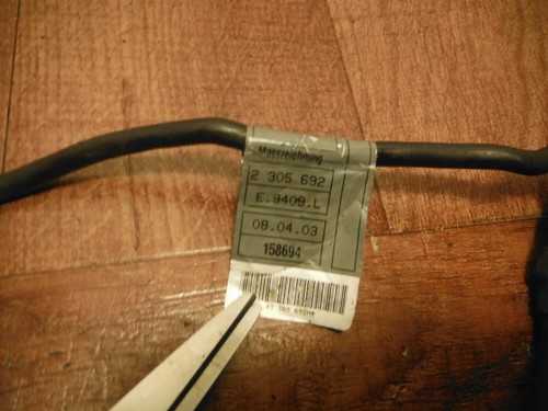 cable de motor de arranque bmw K1200LT K1200LTC K1200LTS 61112305692 - Imagen 4