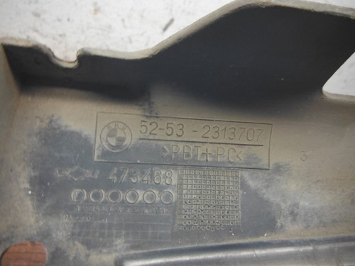 2004 bmw r1150rt NEGRO TAPA LATERAL MEDIO DERECHO IZQUIERDO CHASIS CARCASSA PANEL ACCESORIOS - Image 11