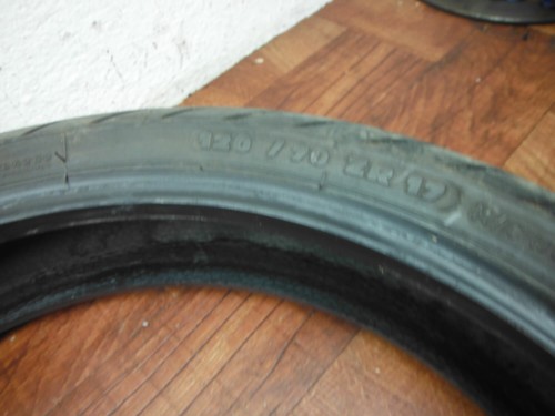 120 / 70-17 LLANTA DELANTERA SPORTBIKE MICHELIN - Imagen 4