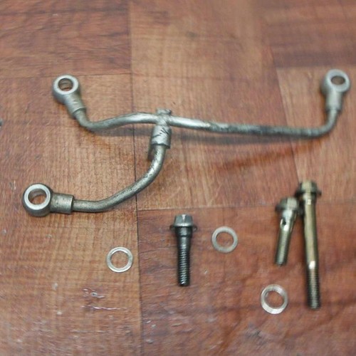 84-87 honda goldwing 1200 TUBO DE PASO DE ACEITE DEL MOTOR 12230-MG9-000