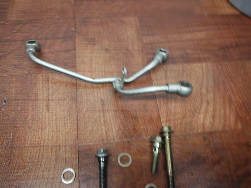 84-87 honda goldwing 1200 TUBO DE PASO DE ACEITE DEL MOTOR 12230-MG9-000 - Image 2