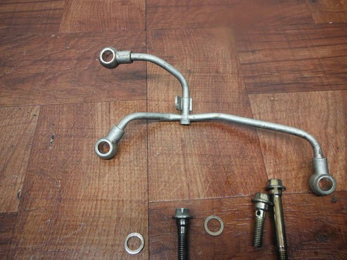 84-87 honda goldwing 1200 TUBO DE PASO DE ACEITE DEL MOTOR 12230-MG9-000 - Image 3