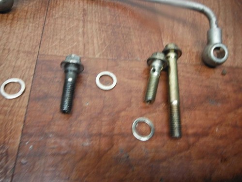 84-87 honda goldwing 1200 TUBO DE PASO DE ACEITE DEL MOTOR 12230-MG9-000 - Image 4