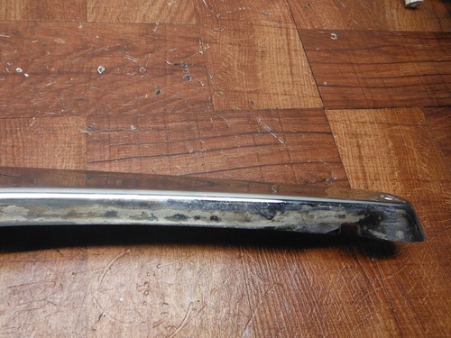 05-09 suzuki boulevard CHROME LEFT OEM REAR REAR PASSENGER FENDER GRAB RAIL - Image 7
