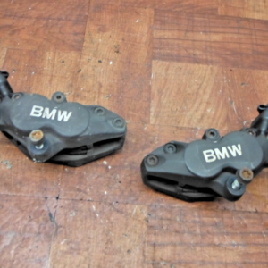 2004 bmw r1150rt JUEGO DE CALIPER DE FRENOS DELANTEROS DERECHO IZQUIERDO PAR CALIPERS CON BALATAS BREMBO