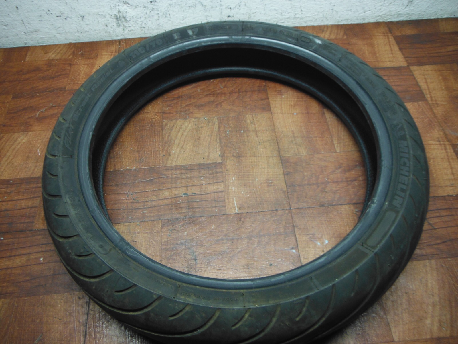 Michelin PILOT STREET RADIAL Motorcycle Tire Front 110/70R17 54H HONDA CBR300R - Image 3
