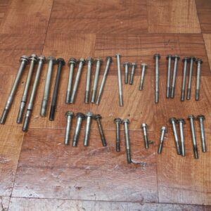 01-07 honda shadow spirit VT 1100 MOTOR DE MOTOR ENSAMBLE DE TORNILLOS MISC