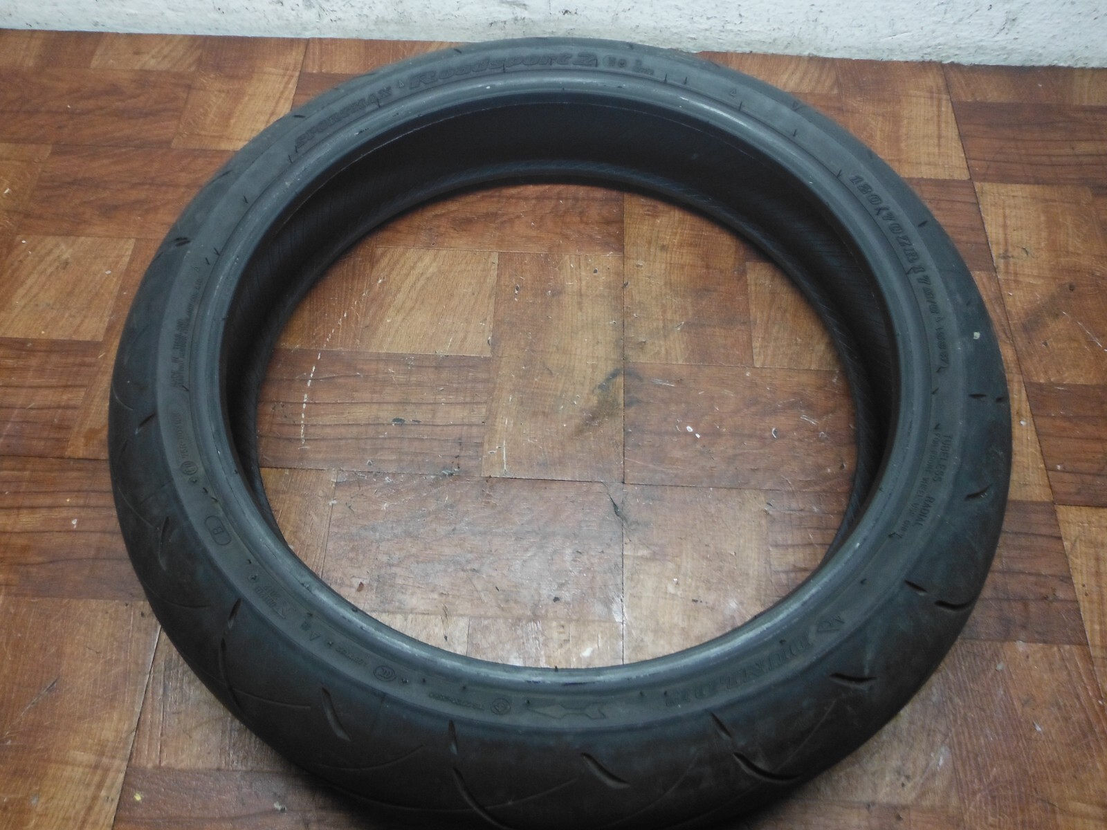 Llanta Delantera Radial Dunlop Sportmax Roadsport 2 para Motocicleta 120/70ZR-17 (58W) - Imagen 10