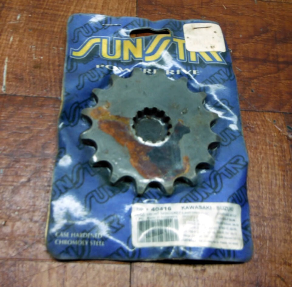 Sunstar 40416 Steel Front Sprockets for Drive Sprockets cx NEW OLD STOCK
