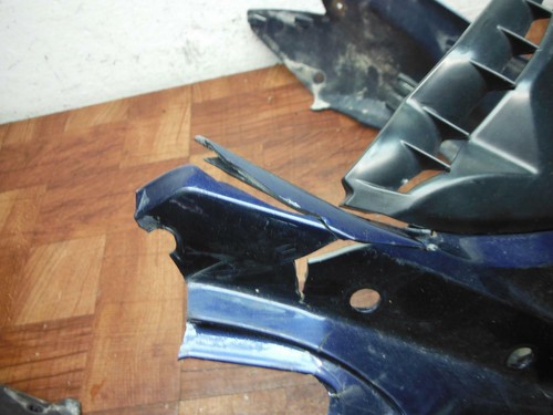 2007 yamaha fz1 FRONT UPPER NOSE FAIRING COWL SHROUD 3C3-Y283G-C0-P0 - Image 7